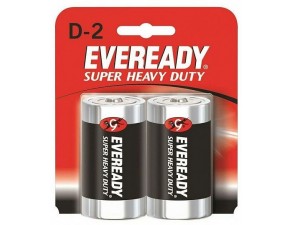 Батарейки SUPER HD D /2шт EVEREADY - фото - 1