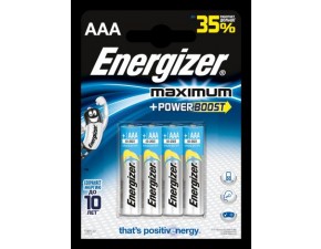 Батарейки MAX E92 AAA 4шт ENERGIZER - фото - 1