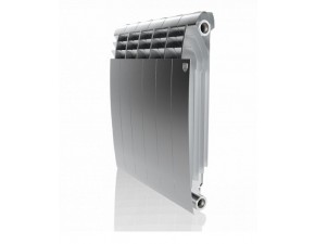 Радиатор биметаллический Royal Thermo Biliner new 500, цвет Silver Satin, 8 секций - фото - 1