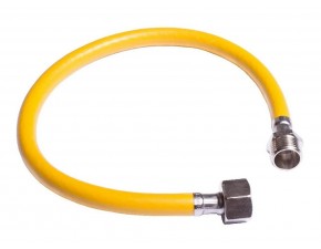 Подводка для газа ПВХ ELITELINE (желтая) 1/2" г.ш. 2,0м - фото - 1