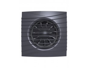 Вентилятор вытяжной c обратным клапаном, D100, декоративный, черно-серый металлик, DiCiTi SILENT 4C - фото - 7