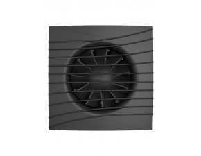 Вентилятор вытяжной c обратным клапаном, D100, декоративный, матовый черный, DiCiTi SILENT 4C - фото - 7