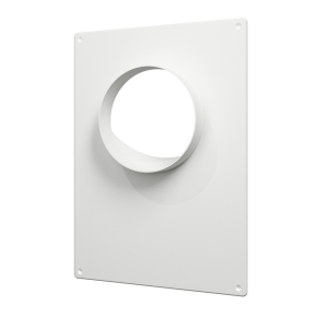 Площадка торцевая пластиковая 180х250, фланец D120 - фото - 3