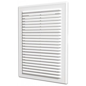 Решетка вентиляционная вытяжная, АБС-пластик, 183х253, бежевая - фото - 6