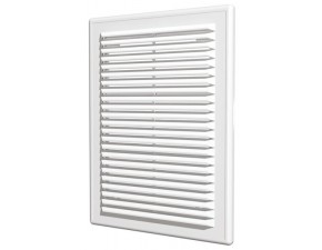 Решетка вентиляционная вытяжная, АБС-пластик, 183х253, бежевая - фото - 6