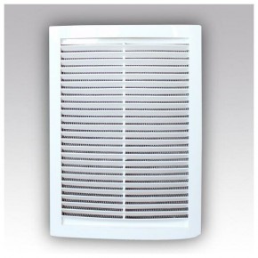 Решетка вентиляционная, АБС-пластик, 180х250, белая - фото - 4