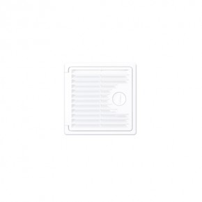 Люк-дверца ревизионная вентилируемая накладная, ДЕКОФОТ, АБС, 300х300 - фото - 1