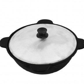 Узбекский казан 22 литра, круглое дно - фото - 1