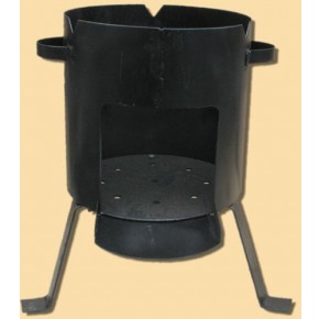 Печь стандартная под казан 12 литров - фото - 1