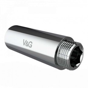 Удлинитель хромированный Вн/Нр V&G 3/4