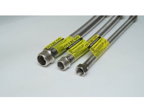 1,80м 3/4 Г-Ш шланг сильф CS "OVERCON" (AISI 304) - фото - 4