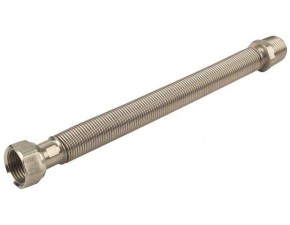 Шланг газовый 1/2 нерж 1,5, гш (сильф.) - фото - 1