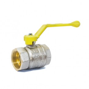 Кран шаровой латунный LD Pride 47.20.B-B.Р (внутр/внутр резьба, ручка) GAS - фото - 1