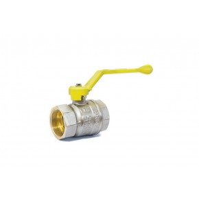 Кран шаровой латунный LD Pride 47.40.B-B.Р (внутр/внутр резьба, ручка) GAS - фото - 1