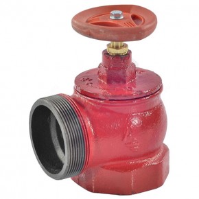 Клапан пожарный КПЧМ 65-1 муфта-цапка (ВР/НР) - фото - 2