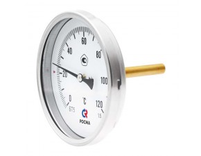 Термометр биметалл. БТ-51.211(0-250*C)L=200мм Ду100 - фото - 3