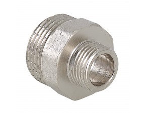 VT.580 Ниппель-переходник латун.никелир.нар-нар. Ду 2"х3/4" - фото - 8