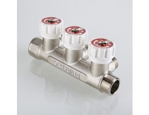 VT.570.NE Коллектор с регул.вентилями 4вых. 1 x 3/4" - фото - 6