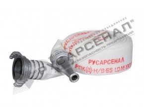 Рукав пожарный напорный "Классик" РПК (В)-Н/В-65-1,0-М-УХЛ1 с головками ГР-65 Ал.(20+-1м) - фото - 1