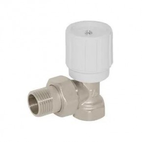 Клапан термостат. запорный угловой R3/4хR3/4