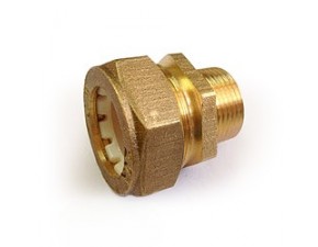 Фитинг соединительный Ду 20 мм х 3/4" НР - фото - 1