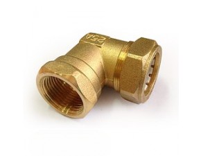 Фитинг угловой Ду 25 мм х 1" ВН - фото - 1