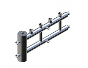 Гидравлический разделитель с распред. коллекторами (2+1 контур ) ГРРК 25-2.1 - фото - 2