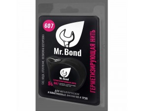Mr.Bond 607 Нить для герметизации резьбы, 50м | Bond. Мистер Бонд - фото - 1