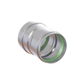 Муфта соединительная Ду 60мм мама/мама с уплотнителем - фото - 1