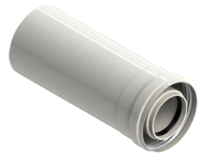 Удлинитель L=1m, Ø60/100 mm Condensing - 1 Удлинитель L=1m, Ø60/100 mm Condensing - фото - 1