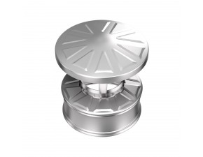 Оголовок 280 х 200; AISI 430 0.50 + AISI 430 0.50 (КОНДЕНСАТ) - фото - 1