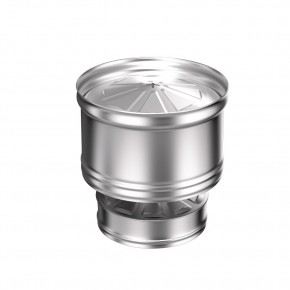 Оголовок с дефлектором 230 х 130 , AISI 430 0.50+AISI 430 0.50 (Конденсат) - фото - 1