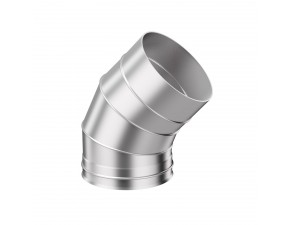 Колено 3-х секционное 135 х 115, Оц 0.50 - фото - 1