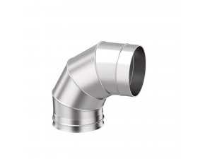 Колено 4-х секционное 90 х 130, Оц 0.50 - фото - 1