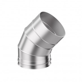 Колено 3-х секционное 135 х 210, Оц 0.50 - фото - 1