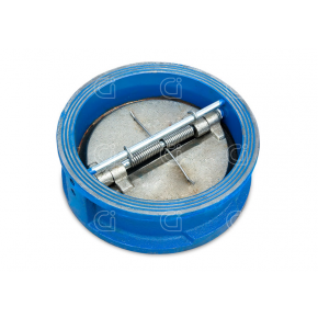 Клапан двухстворчатый стяжной обратный Ду 200 - фото - 1