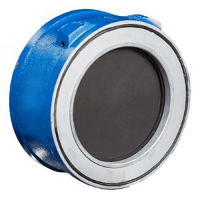 Клапан обратный (межфланцевый чугунный ) одностворчатый Ду150 Ci - фото - 2