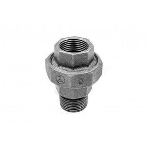 Соединитель прямой американка чугун Ду 25 (1