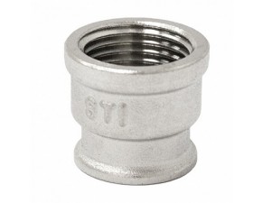 Муфта 3/4" х1/2" никелир - фото - 1