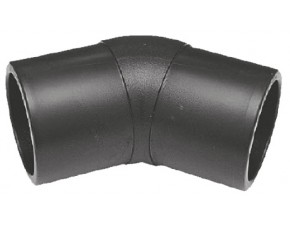 Спигот Отвод 45* РЕ100, SDR11, -160 - фото - 1