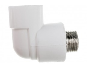 Угольник PPR комбин. НР 20 х 3/4" (Lammin) 80/20 - фото - 3