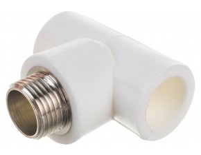 Тройник PPR комбин. НР 32 х 3/4" (Lammin) 50/10 - фото - 4