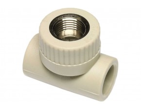 Тройник с перех.на металл 25-1/2"-25 вн.р - фото - 1