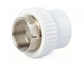 Муфта PPR комбин. ВР 32 х 1" под ключ (Lammin) 60/6 - фото - 1