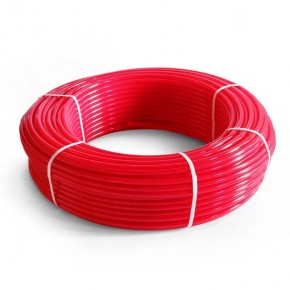 PE-Xa Труба красная c антидиффузиозным слоем EVOH 16x2.0 100м (PRO AQUA) - фото - 2
