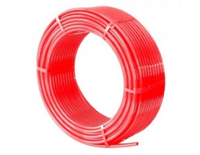 Сшитый полиэтилен Pe-Xb диаметр 16*2,0 (200 метров) красный - фото - 1