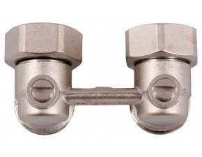 Н-блок угловой EPDM-конус, 3/4" нар.р., Kvs=2,4 - фото - 2