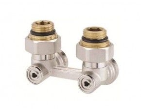 Узел нижн.подключения радиаторов МТВ 128 R1/2х3/4 - фото - 1