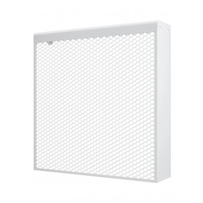 Декоративный металлический экран на радиатор 6-ти сек.,коричневый - фото - 5