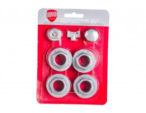 Набор присоединительный "Royal Thermo" 1/2 " silver - фото - 5